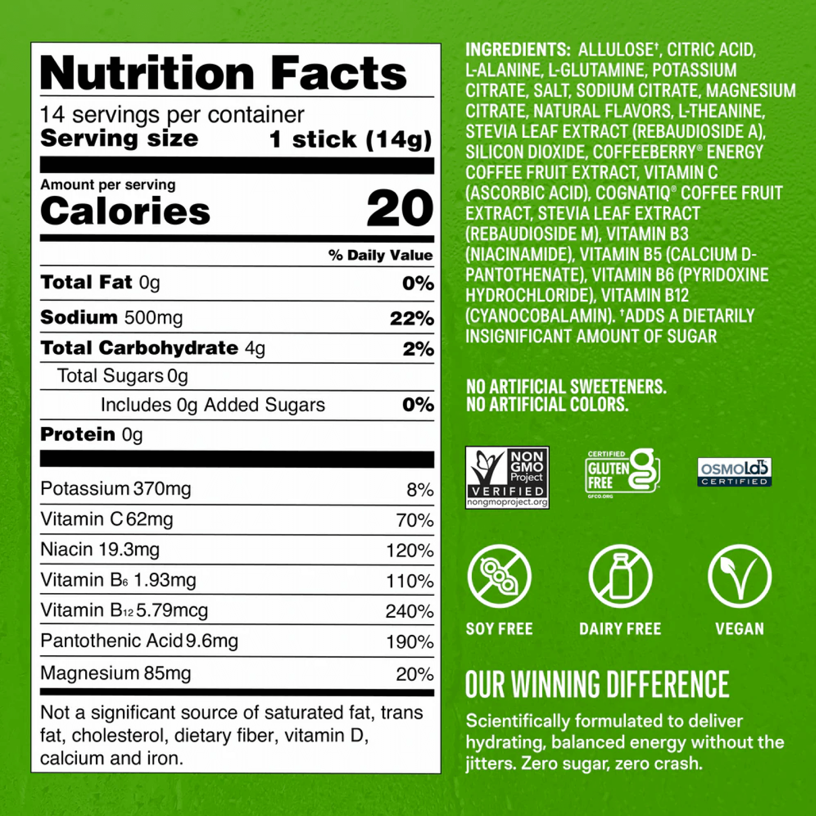 Sugar-Free Energy Fruity Bundle - Easy Choice