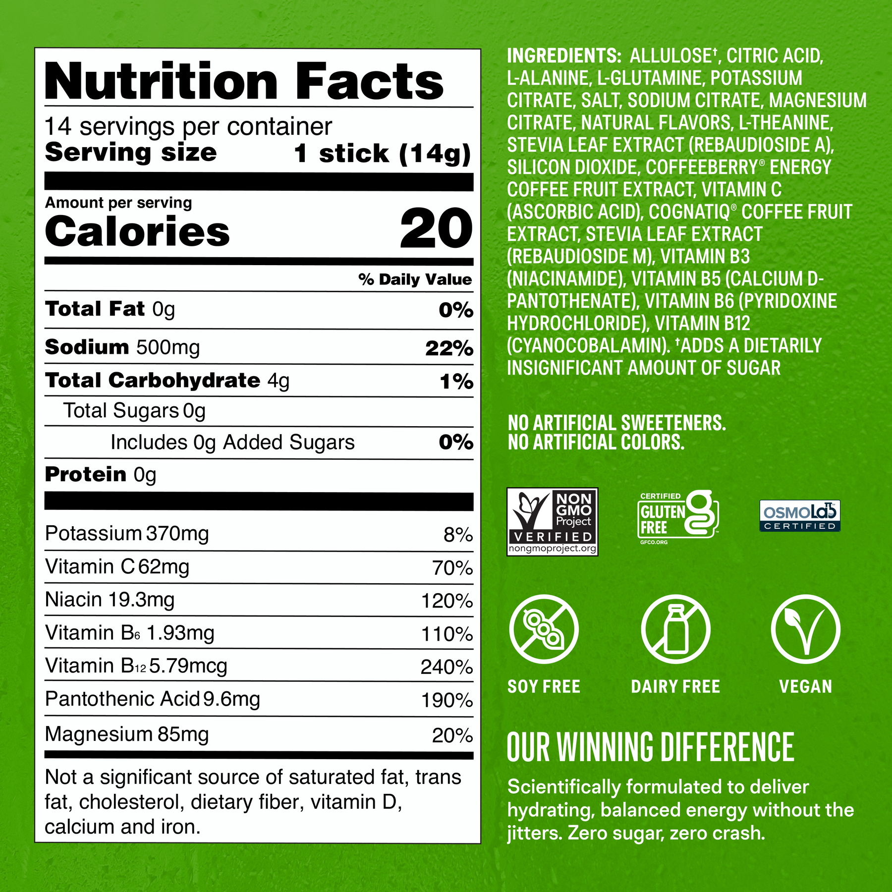 Sugar-Free Energy Fruity Bundle - Easy Choice