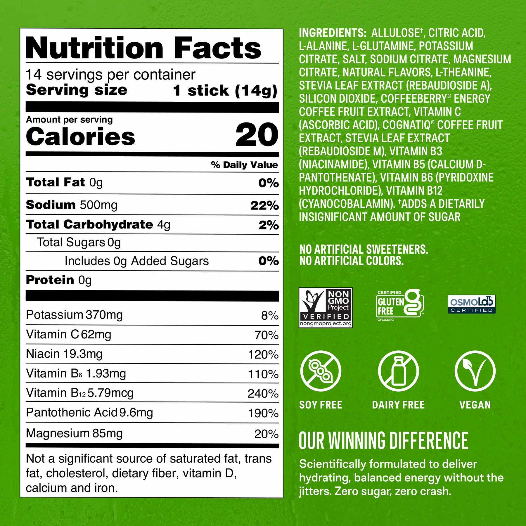 Sugar-Free Energy Fruity Bundle - Easy Choice